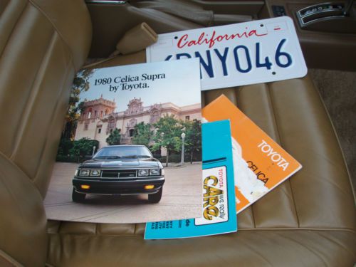 1980 Toyota Celica Supra, 54,432 orig mi, California car, 100% solid and orig, image 22