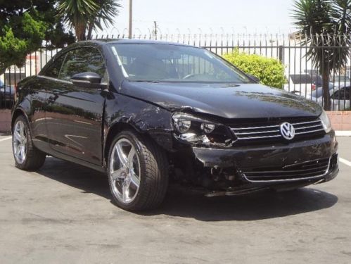 2012 Volkswagen Eos Komfort Damaged Salvage RUNS! Only 10K Miles Gas Saver L@@K!, US $8,950.00, image 2