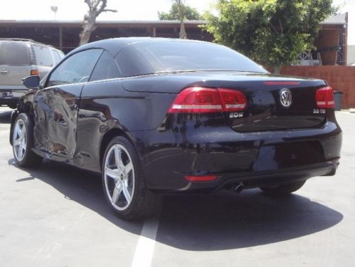 2012 Volkswagen Eos Komfort Damaged Salvage RUNS! Only 10K Miles Gas Saver L@@K!, US $8,950.00, image 3