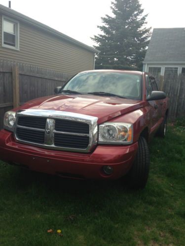 2006 dodge dakota slt crew cab pickup 4-door 4.7l no reserve