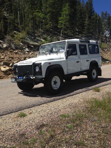 Land rover defender 110 turbo diesel