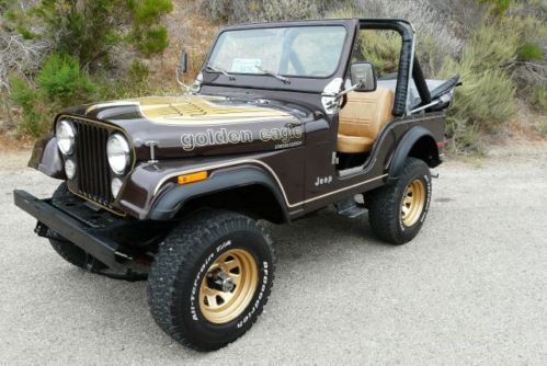 Purchase used Jeep CJ5 Golden Eagle with powerful V8 in Ventura