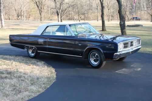 Rare opportunity 1966 hemi coronet convertible survivor