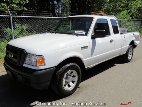 2007 ford ranger pickup truck  ext cab 5-spd auto v6 a/c protech low miles