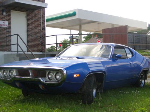 1972 plymouth roadrunner *true survivor* 440/4speed