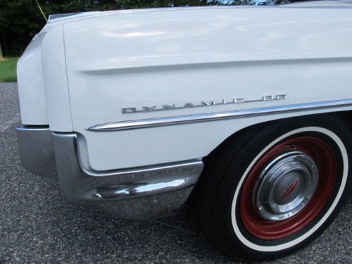 1962 oldsmobile dynamic 88 convertible white 394ci excellent condition