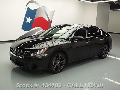 2014 nissan maxima 3.5 sv sport sunroof nav rear cam 9k texas direct auto