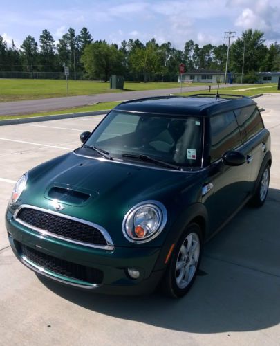 2009 mini cooper clubman s 1.6l turbo manual excellent british racing green 61k