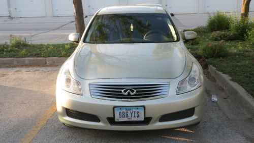 Infiniti g35x 2007 sedan 4-door 3.5l (no reserve)