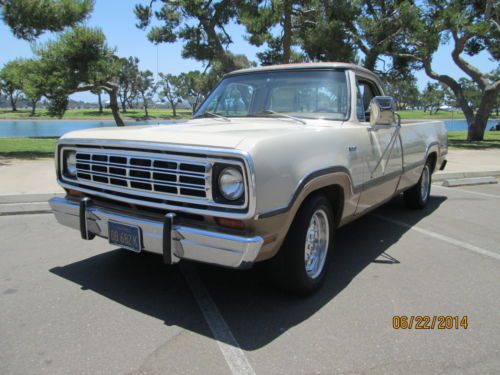 1972 dodge d100 adventurer se truck / mopar / 440ci / 727 / ca truck / runs good