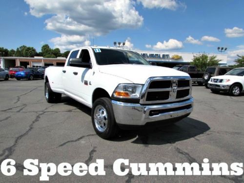 2011 dodge ram 3500 6 speed manual cummins turbo diesel 4x4 pickup trucks dually