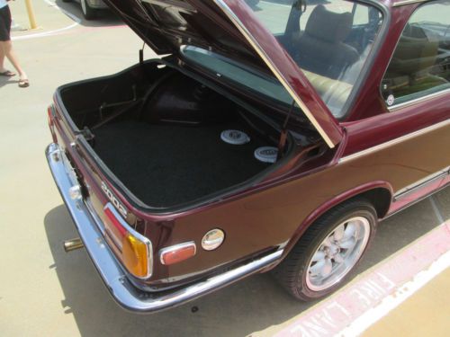 1976 BMW 2002 Malaga red, buckskin interior, leather, all new, image 10