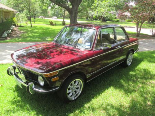 1976 BMW 2002 Malaga red, buckskin interior, leather, all new, image 11