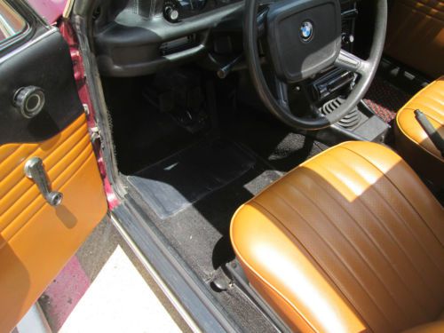 1976 BMW 2002 Malaga red, buckskin interior, leather, all new, image 12