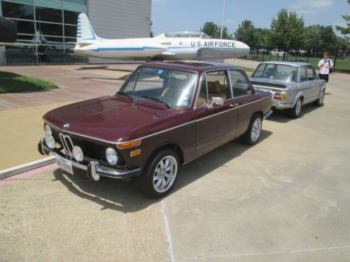 1976 BMW 2002 Malaga red, buckskin interior, leather, all new, image 15