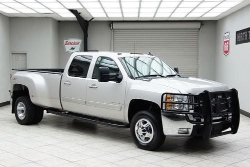 2009 chevy 3500hd diesel 4x4 dually ltz navigation dvd heated leather