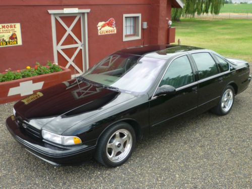 Low mileage of  23,912, well maintained, collectible 1996 impala ss