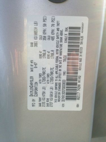 Laramie, Mega Cab, 5.7L Hemi, Silver, 4x2, US $21,500.00, image 22