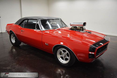 1967 chevrolet camaro rs ss 502 b&amp;m blower supercharged 5 speed tremec 12 bolt