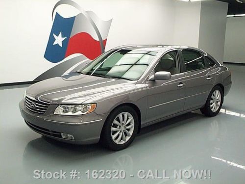 2007 hyundai azera limited heated leather sunroof 27k texas direct auto