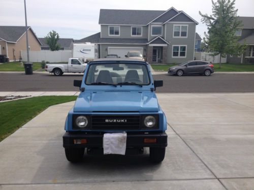 1987 suzuki samurai jx se sport utility 2-door 1.3l