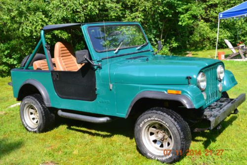 1986 Jeep CJ7. All Original. 258 straight 6cy l., image 3