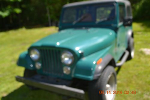 1986 Jeep CJ7. All Original. 258 straight 6cy l., image 6
