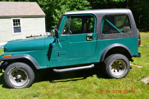 1986 Jeep CJ7. All Original. 258 straight 6cy l., image 7