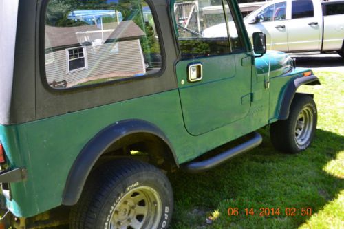 1986 Jeep CJ7. All Original. 258 straight 6cy l., image 10