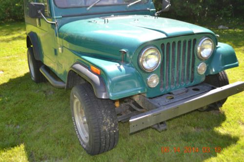 1986 Jeep CJ7. All Original. 258 straight 6cy l., image 11