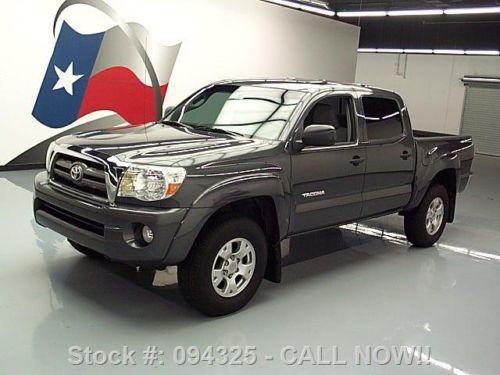 2010 toyota tacoma prerunner sr5 dbl cab rear cam 66k texas direct auto