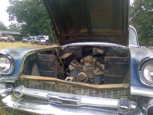 1957 chevrolet bel air base hardtop 2-door 4.6l project barn find no reserve