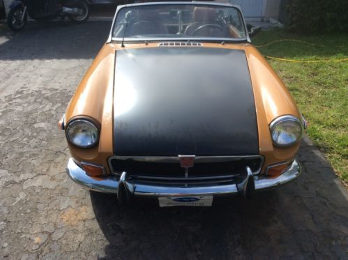 1974 mg mgb base convertible 2-door 1.8l