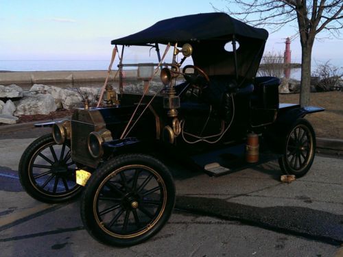 Very nice!!! 1909 ford model t brass era with mother in law seat very nice shape