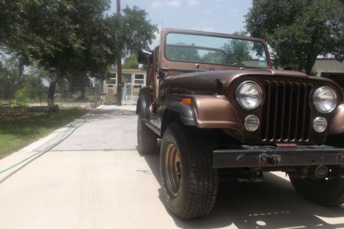 1979 cj 7 golden eagle