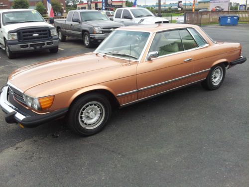 Classic 1974 mercedes-benz 450 slc. good condition, sunroof, clean interior