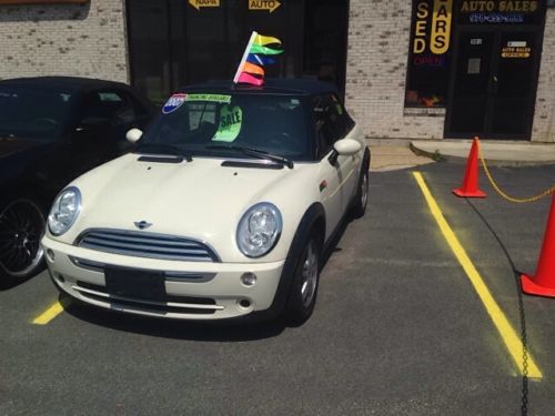 2007 mini cooper base convertible 2-door 1.6l