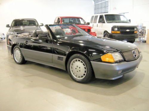 1991 SL500 WOW CARFAX CERTIFIED ONE FLORIDA OWNER LOW MILE MINT CONDITION 2 TOPS, US $12,988.00, image 3