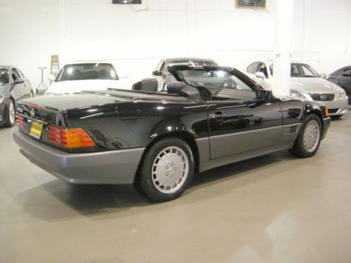 1991 SL500 WOW CARFAX CERTIFIED ONE FLORIDA OWNER LOW MILE MINT CONDITION 2 TOPS, US $12,988.00, image 6