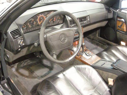 1991 SL500 WOW CARFAX CERTIFIED ONE FLORIDA OWNER LOW MILE MINT CONDITION 2 TOPS, US $12,988.00, image 13