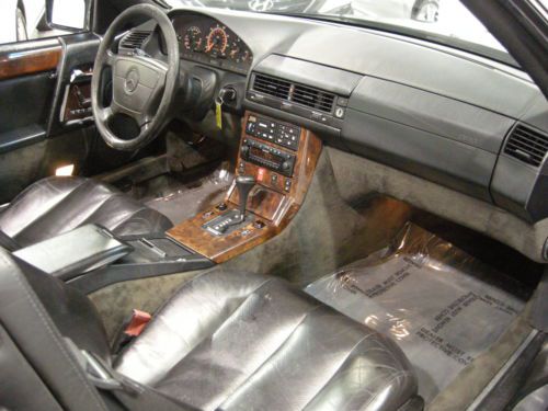 1991 SL500 WOW CARFAX CERTIFIED ONE FLORIDA OWNER LOW MILE MINT CONDITION 2 TOPS, US $12,988.00, image 24