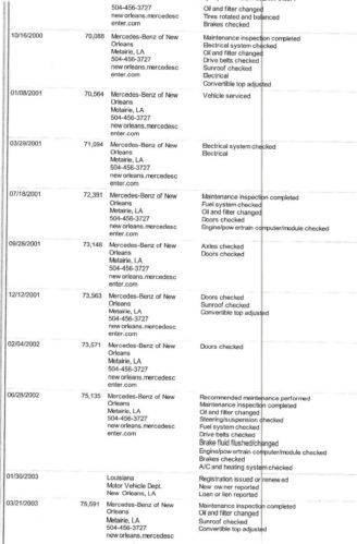 1991 SL500 WOW CARFAX CERTIFIED ONE FLORIDA OWNER LOW MILE MINT CONDITION 2 TOPS, US $12,988.00, image 41