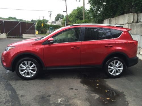 2013 toyota rav4 limited awd  salvage title from hail damage