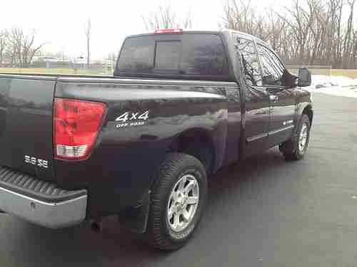 2006 Nissan Titan SE Extended Cab Pickup 4-Door 5.6L 70k Off Road Very Clean, image 18