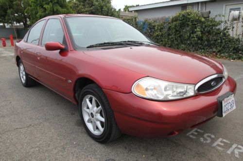 1999 ford contour se sedan automatic 4 cylinder  no reserve