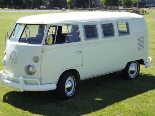 1967 tintop walk thru ez camper  documented  dry californian survivor