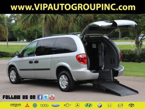 2005 dodge handicap wheelchair van rear entry ramp fl van like new