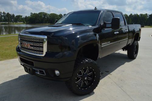 2012 gmc sierra 2500hd crew cab denali z71 4x4 diesel 20s lift fine!!!