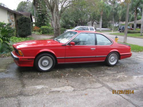 1988 bmw m6 base coupe 2-door 3.5l