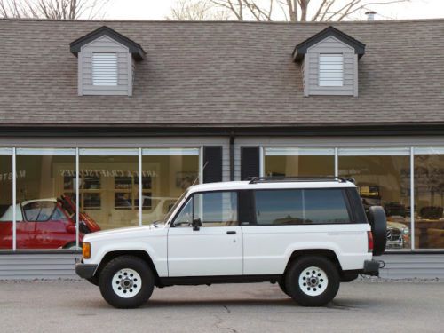 1986 isuzu trooper ii    diesel engine 4x4